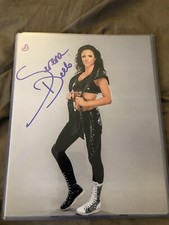 Serena Deeb SIGNED photo Wrestling Autograph 8x10 - WWE WWF AEW ROH