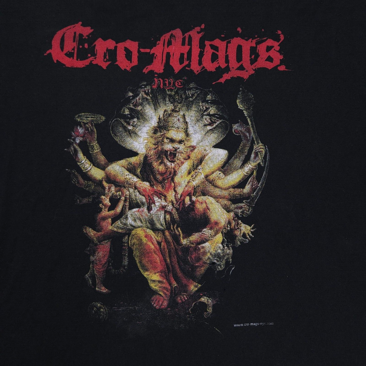 Cro Mags Vintage T Shirt 90s Best Wishes Tour Graphic NYHC