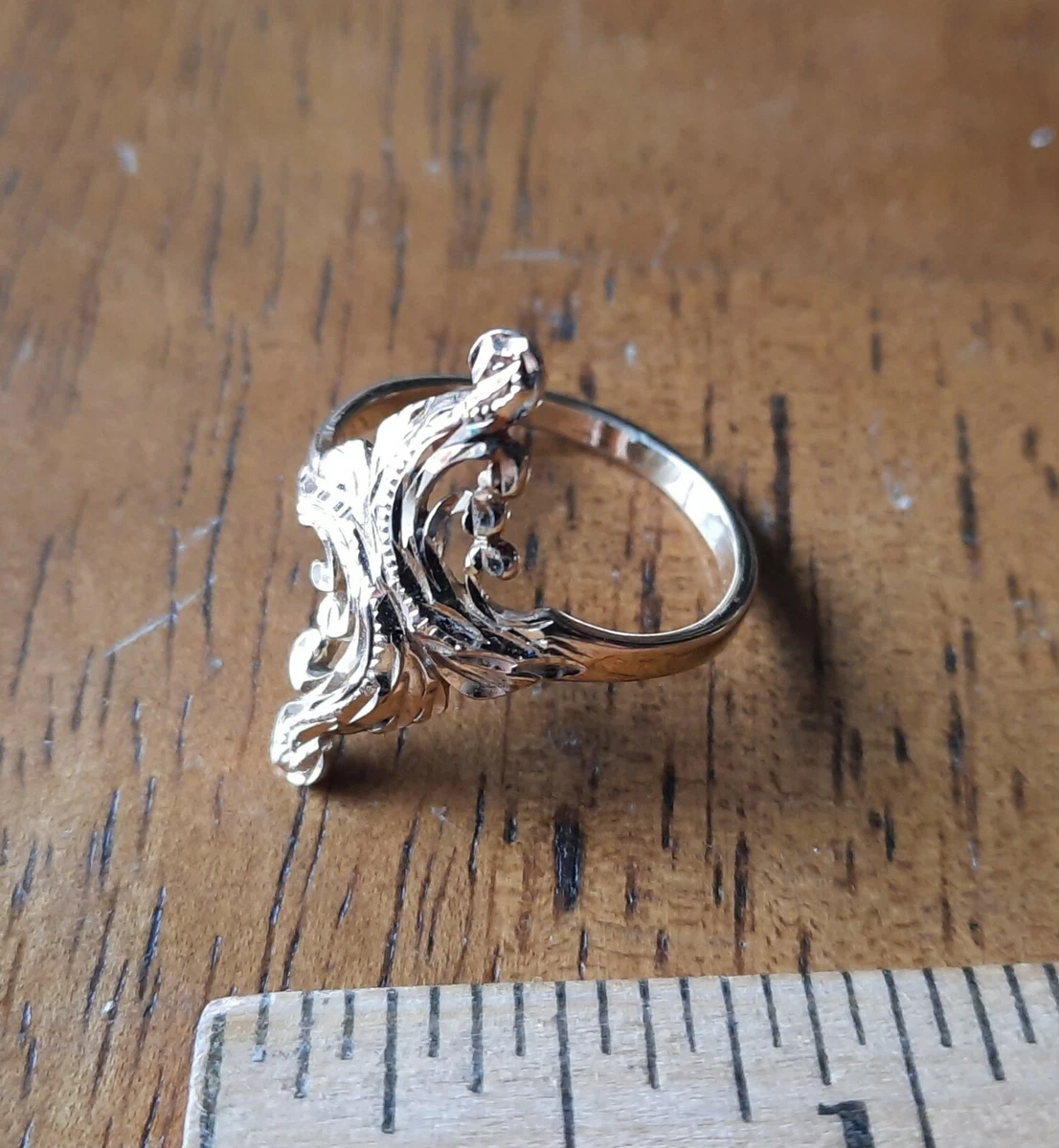 Victorian Revival COP 89 Castings on Parade Gold Tone Filigree