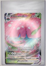 Carte Pokemon FLORIZARRE VMAX JUMBO SWSH102 FR PROMO  + TOPLOADER de protection