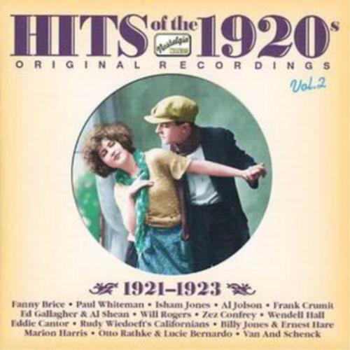 Various Artists Hits of the 1920s: 1921-1923 - Volume 2 (CD) Album (UK IMPORT) - Picture 1 of 1
