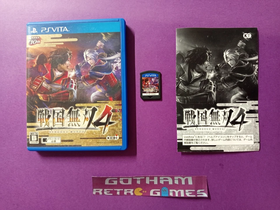 Sengoku Musou 4 Sony PlayStation Vita Japan Import, foto 1 de 2