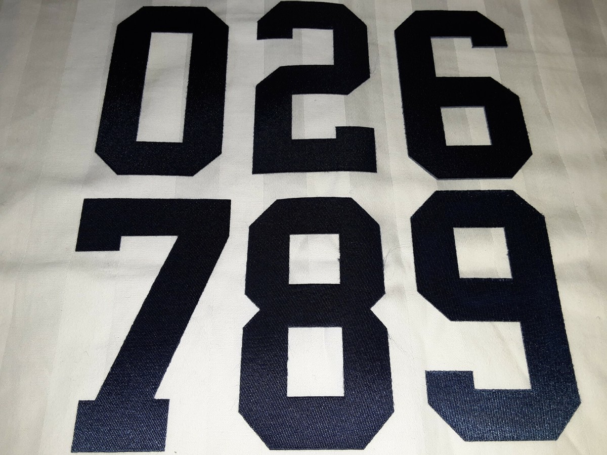 Tackle Twill Numbers NAVY 4