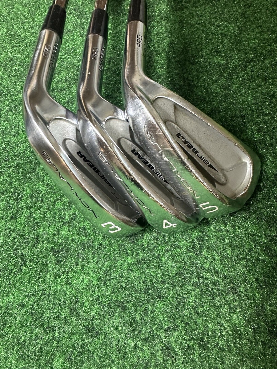 Nicklaus Air Bear Mens Irons #3,4,5 RH Offset Krankshaft Nicklaus Air Bear Mens Irons #3,4,5 RH Offset Krankshaft