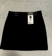 Rafaella ladies Black vented pull on Skort Choose sizes S, M, L or XL