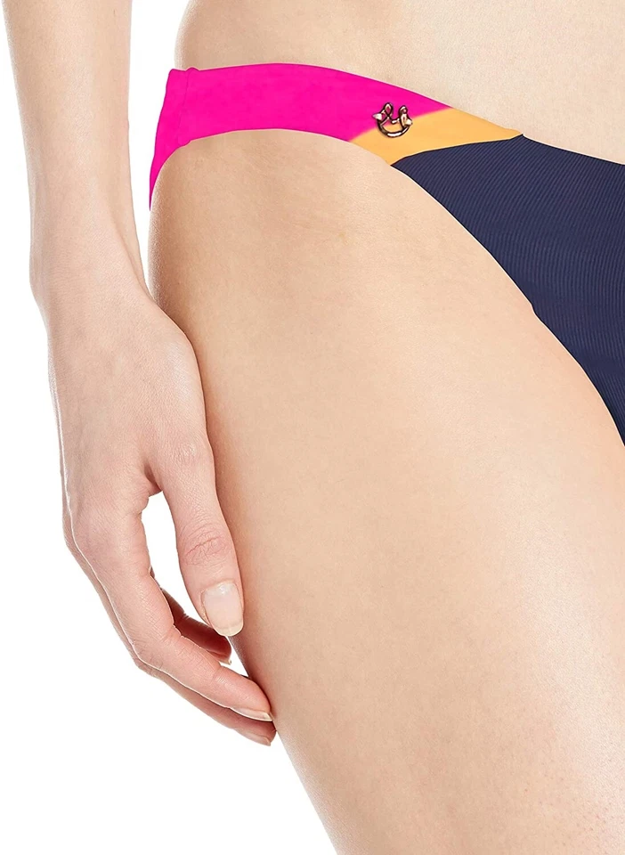 Traje de baño inferior de bikini Maaji para mujer 246059 coqueteo reversible corte exclusivo talla L Foto 4 de 4