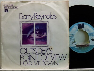 Barry Reynolds -Outsider's Point Of View/Hold Me Down  D-1974  RAK 1C 006-96 082