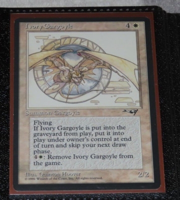Ivory Gargoyle + 10 Random Rares MTG Magic the Gathering