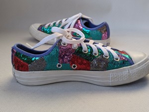 converse color plata