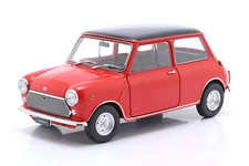 205004 1/18 INNOCENTI MINI COOPER MK2 1968 RED BLACK