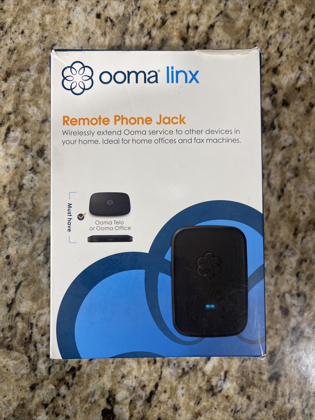 New Ooma Linx Remote Phone Jack, Wireless Accessory for Ooma Telo eBay