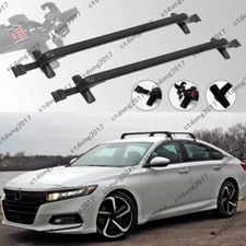 For Honda	Accord 4Door Top Roof Rack Cross Bar Cargo Luggage Carrier w/Lock CT