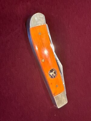 Whitetail  Cutlery  Daniel Boone  Trapper Closed Pocket Knife SS Blade 440