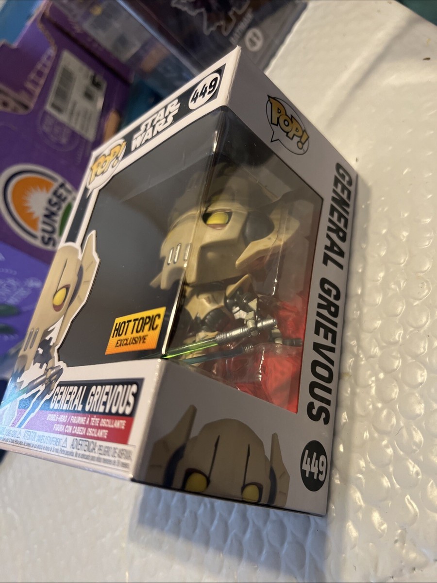 Funko Pop! Star Wars General Grievous #449 Hot Topic Exclusive