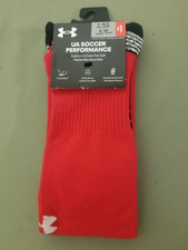 New Under Armour UA Soccer Performance Cushioned Over The Calf Socks.