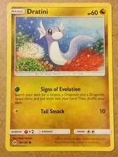 Pokémon TCG Dratini Sun & Moon Base Set 94/149 Regular Common Pokemon