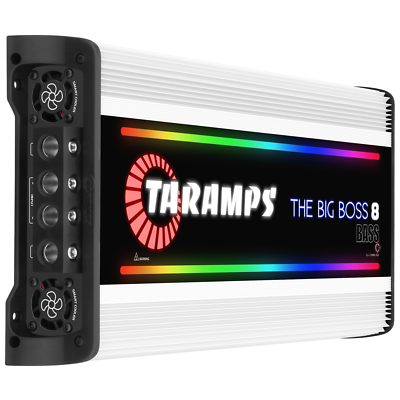 The Big BOSS 8 BASS Taramps Class D Amplifier 1 Channel 8000 Watts