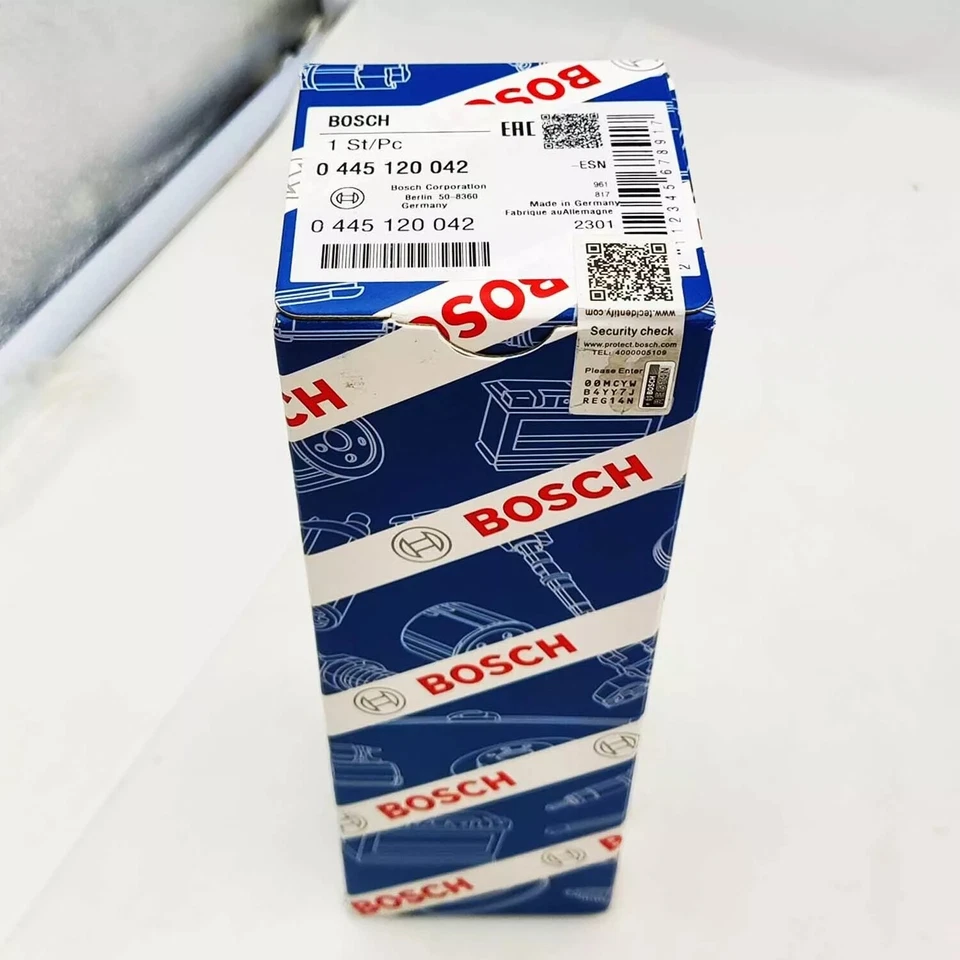 8PCS 0445120042 Bosch Fuel Injectors For Chevy 6.6L 06-07 GMC Duramax LBZ Hummer - Изображение 2 из 4