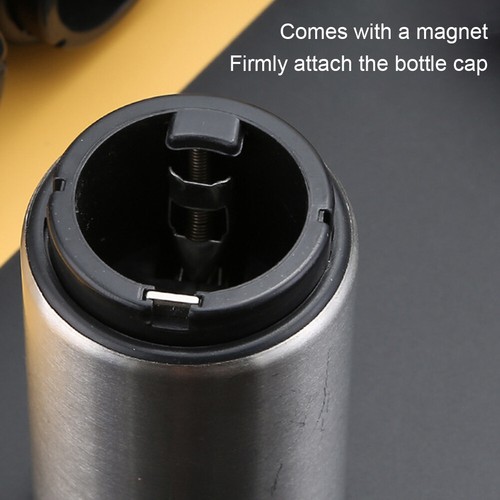 Magnetic Automatic Beer Bottle Cap Opener Stainless Steel Push Down Opener AU - Picture 11 of 26
