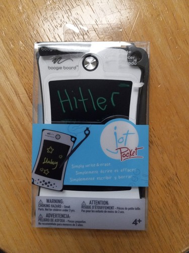 Boogie Board Jot Pocket Reusable LCD Writing Tablet with 4.5” Screen Black - Picture 1 of 2