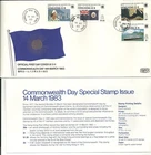 Hong Kong 香港 FDC, 1983, HK Commonwealth Day 英聯邦日, 4V Stamps On Official FDC
