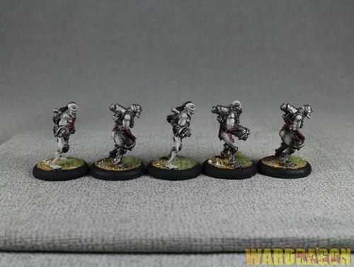 30mm Warmachine WDS painted Cryx Mechanithralls s55 - Picture 2 of 5