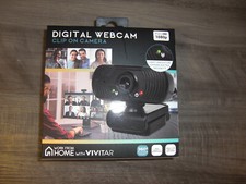 Vivitar full HD 1080 P Digital Webcam Clip on Camera nib