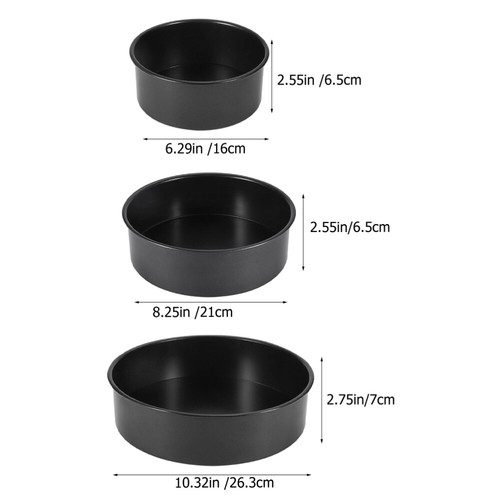3 Pcs Backgeräte Aktivierte Kuchenform Obstkuchenform Für Den Haushalt - Bild 6 von 12