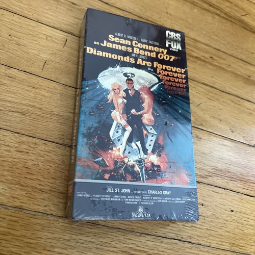 Rare SEALED VHS James Bond 007 Diamonds are forever 1984 CBS FOX Sean Connery - Picture 6 of 9