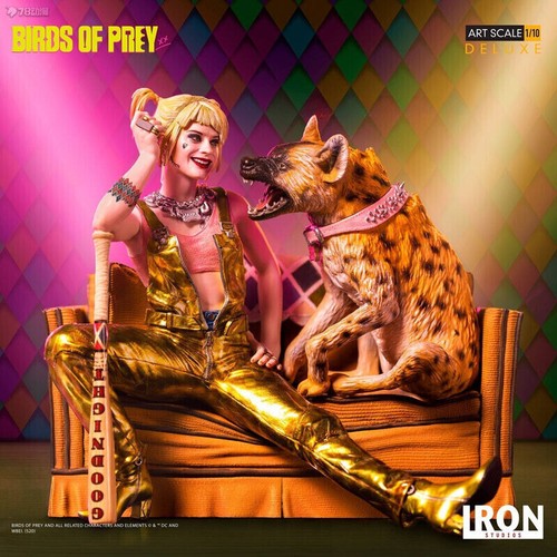 Iron Studios 1/10 Harley Quinn&Bruce Deluxe Birds Of Prey Toys - Picture 3 of 14