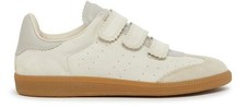 ISABEL MARANT Beth White Suede Sneakers New  Authentic