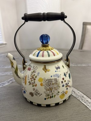 MacKenzie-Childs Sketchbook 2-Quart Tea Kettle