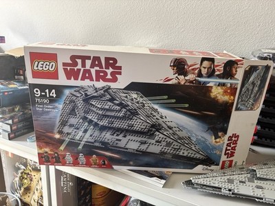 LEGO Star Wars 75190  First Order Star Destroyer , Vollständig , Top Zustand
