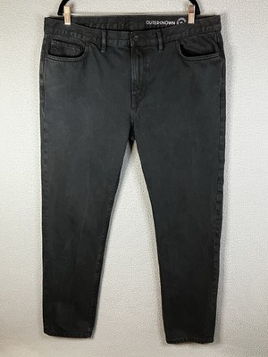Outerknown SEA Jeans Drifter Tapered Fit Black Denim Mens 38x32 Organic Cotton