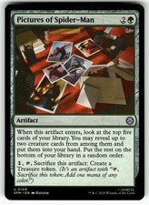 Pictures of Spider-Man 109 Uncommon Marvel's Spider-Man Magic: The Gathering NM