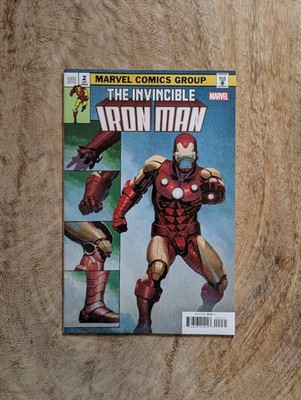 Invincible Iron Man #2 Esad Ribic Classic Homage Variant #126 Marvel 2023