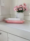 Vintage PYREX Pink Daisy Casserole Dish 1.25 qt. Excellent Condition.