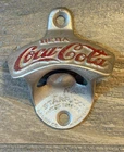 Coca-Cola Vintage Bottle Opener Rare Collectible Starr x Beba Wall Mount #55