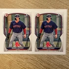 (2) 2023 Roman Anthony Rookie #BP-71 Red Sox.  Rookie Card Bowman 1st RC 2 For 1