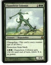 Magic the Gathering - Morningtide Chameleon Colossus 2008 116 Rare