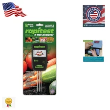 All-in-One Rapitest 4-Way Analyzer: pH, Moisture, Fertility & Light Levels