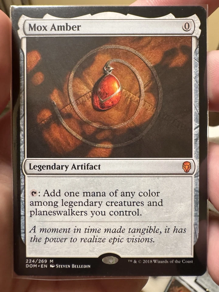 Mtg Mox Amber Non Foil x4! Dominaria! - Image 2 of 4