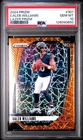 2024 PANINI PRIZM LAZER PRIZM #301 CALEB WILLIAMS PSA 10