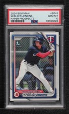 2024 Bowman Prospects Walker Jenkins #BP-43 PSA 10 GEM MT 0lr5