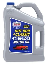 Lucas Oil Motor Oil Hot Rod and Classic Car 10W30 Mineral 5 Quart Jug Set of 3