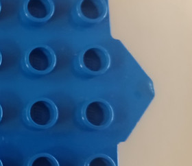 Lego Duplo 3273 Lofty 4 Wheel Blue Car Base Part Only Bob the Builder