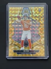 2024 Panini Mosaic Rookies Bo Nix #312 Reactive Yellow Mosaic Prizm (RC)