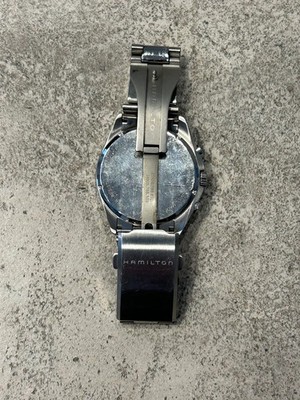 Hamilton Khaki Pilot Chronograph H765120 QZ Wrist Watch Quartz