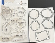 Altenew Crystal Frames Stamp And Die Set 2017