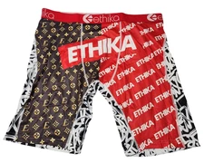 Ethika Mens 2XL Boxer Briefs Underwear The Staple Fit Designer Logos